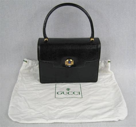 black gucci bag vintage|vintage gucci handbags 1960 tote.